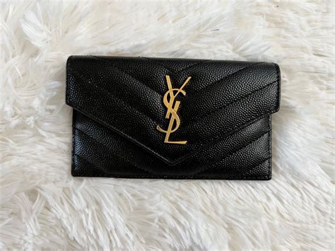 ysl fragments flap card holder|fragments ysl card holder.